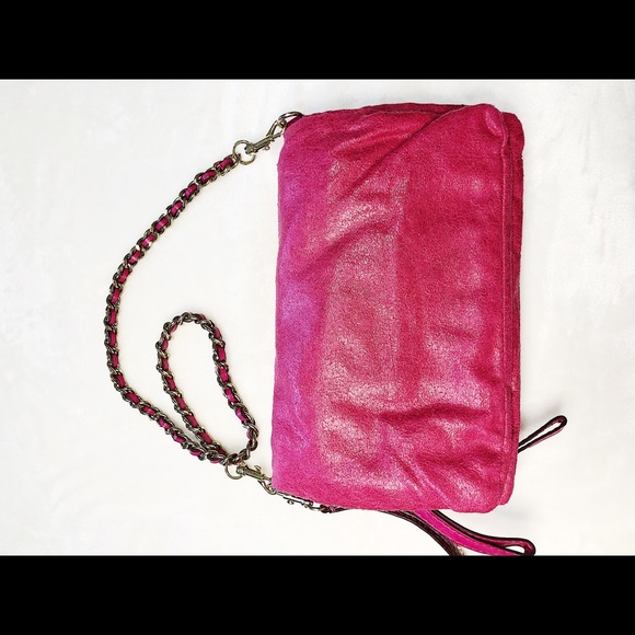 Guess shoulder bag folding with zipper and logo - Picture 7 of 7